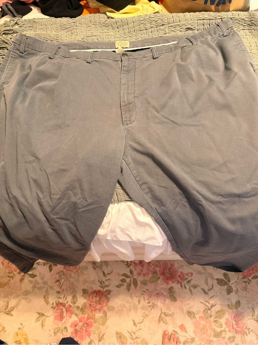 St. John's Bay Men's Chino Pants in Slate